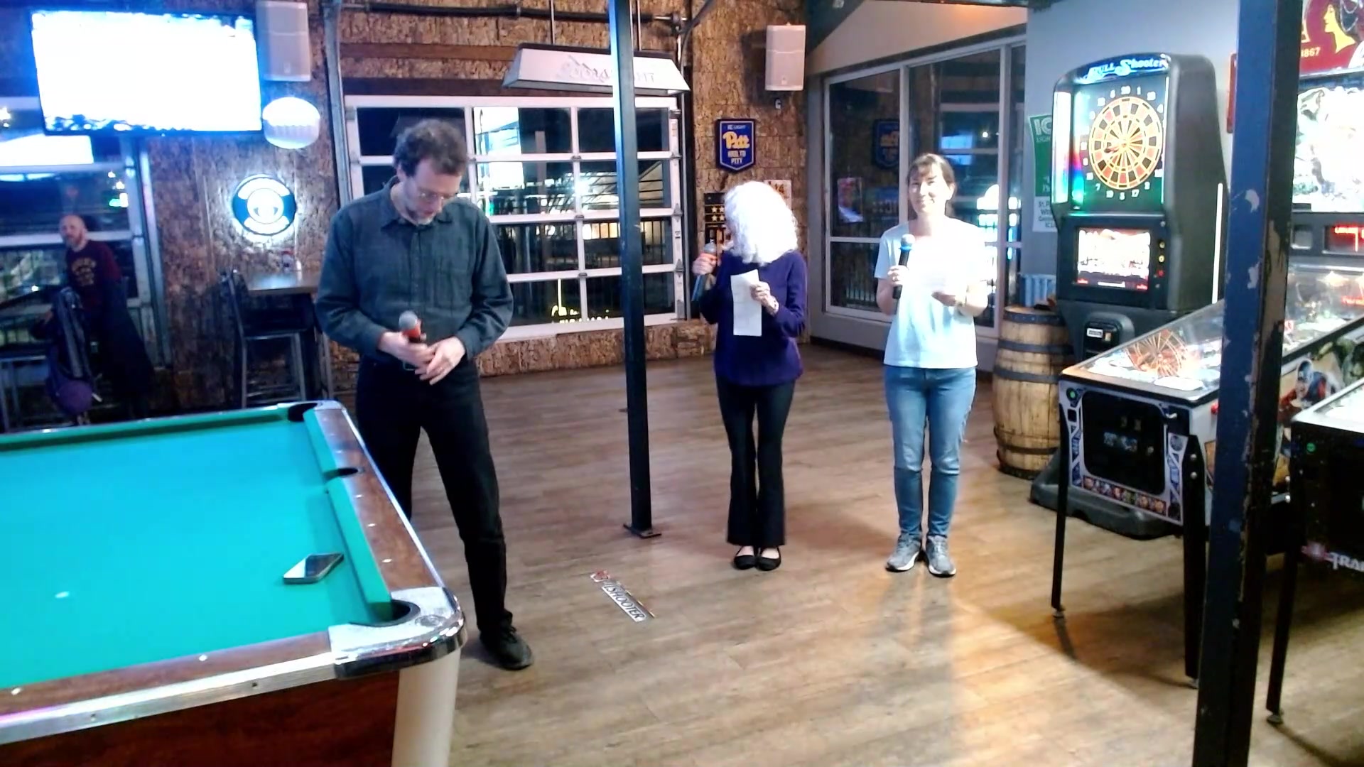 Frank, Gina, and Laura